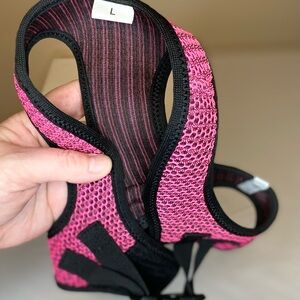 Hot Pink dog harness size Large